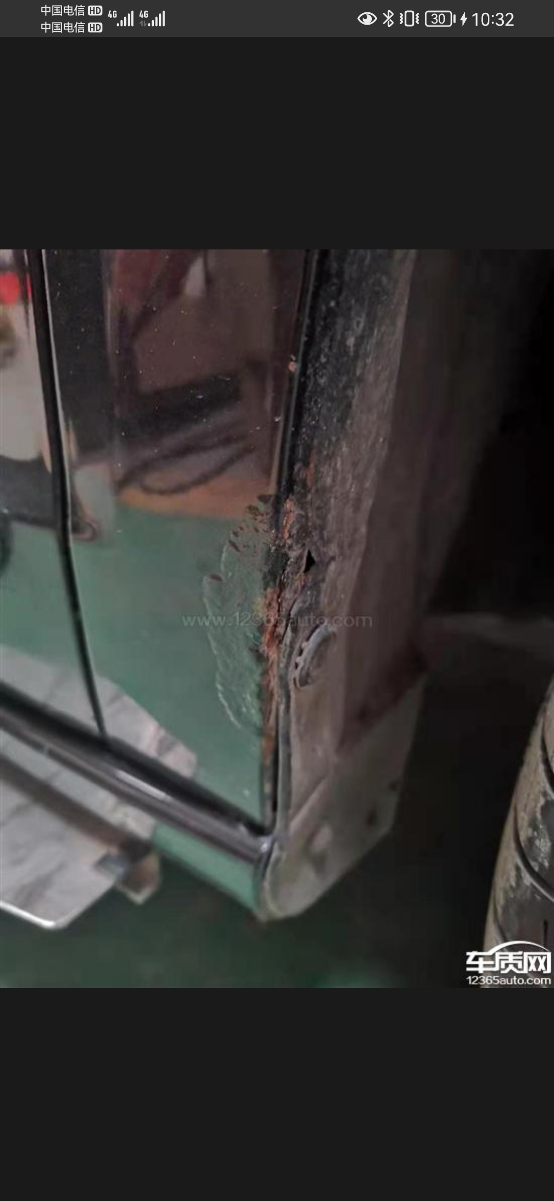 哈弗H6车身锈蚀，多次维修不能解决